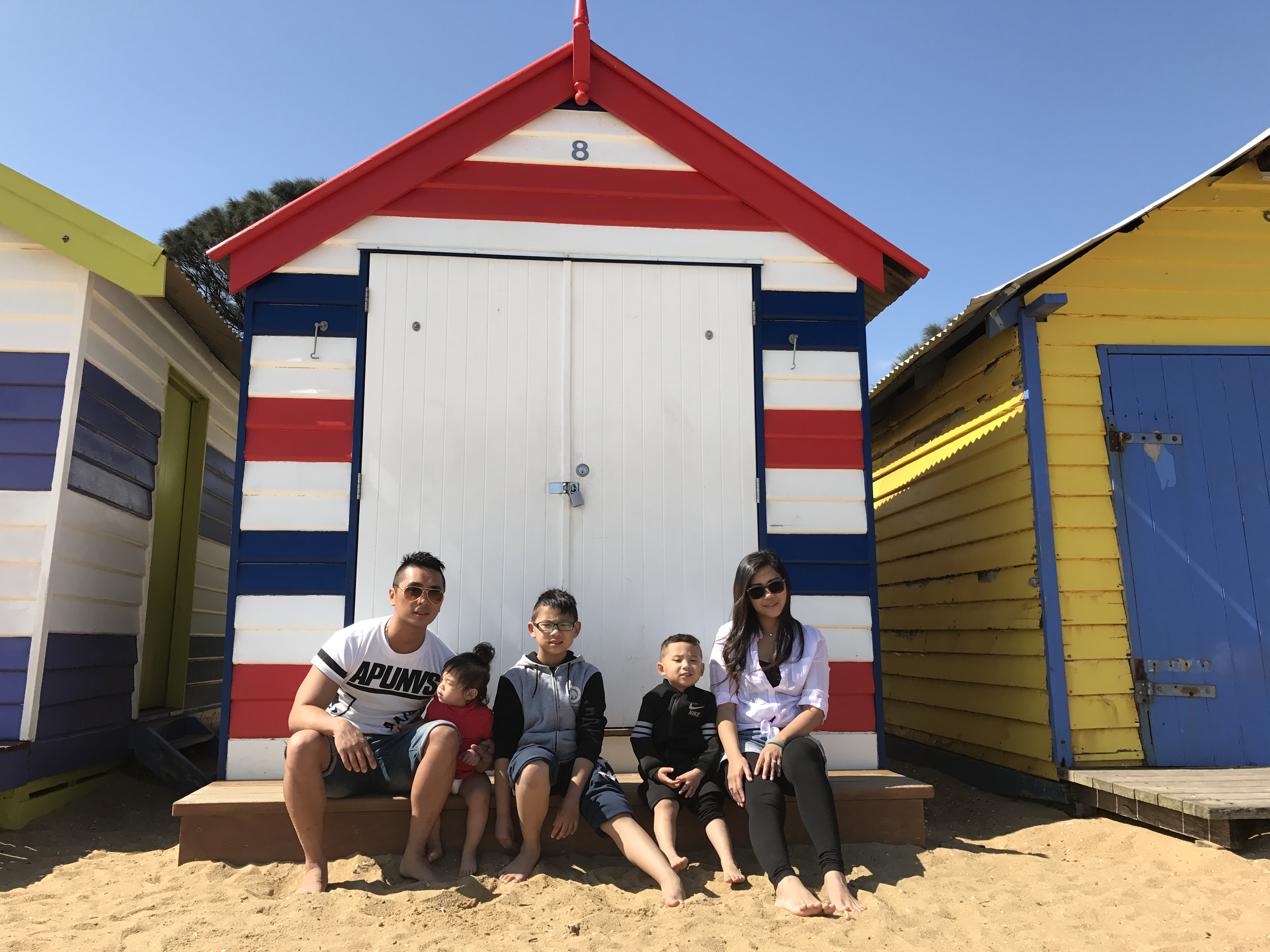 Family - St Kilda Beach