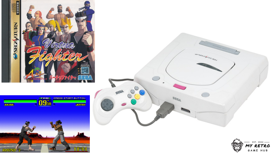 virtua fighter Sega Saturn and virtua fighter