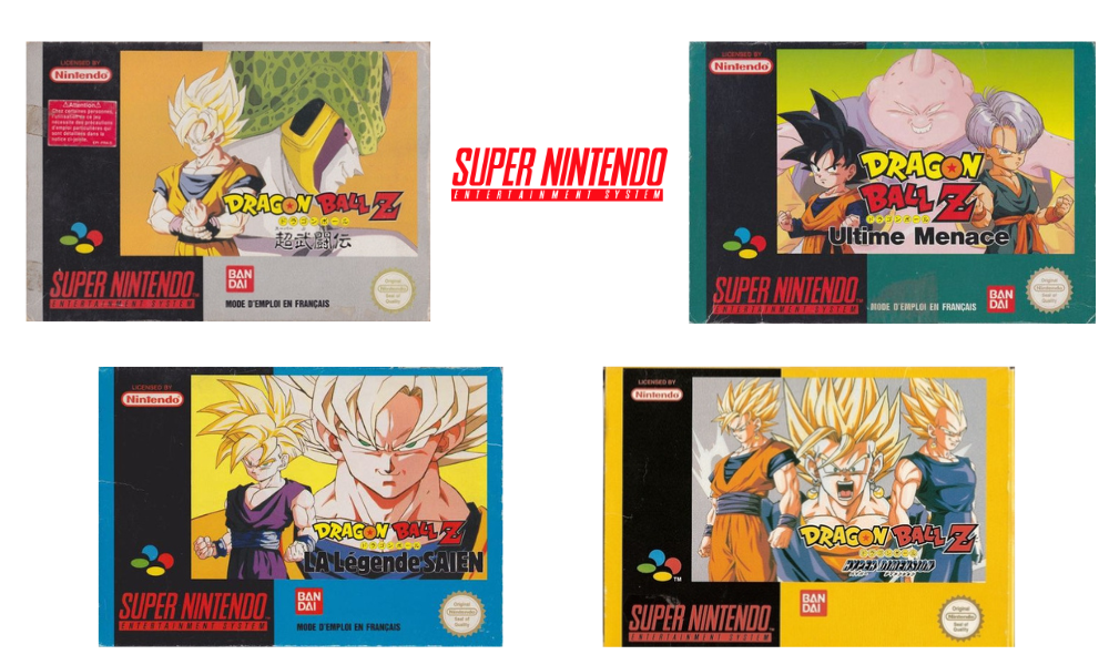 Dragon Ball Z franchise SNES SNES Dragon Ball Z games