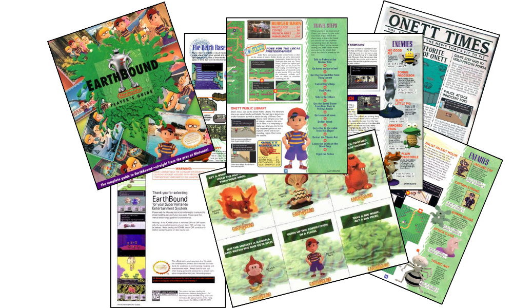 Earthbound guide SNES Earthbound player's guide