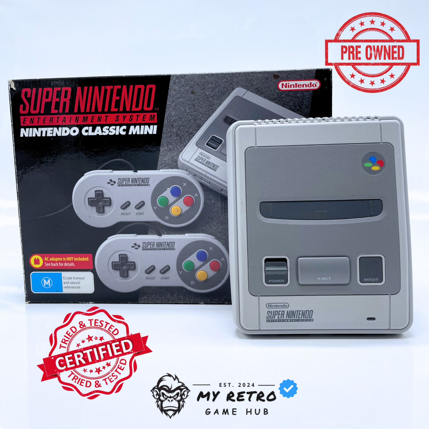 Super Nintendo Entertainment System Classic Mini Pre-owned