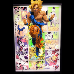 Dragon Ball Z 3D Wall Art Super Saiyan Goku