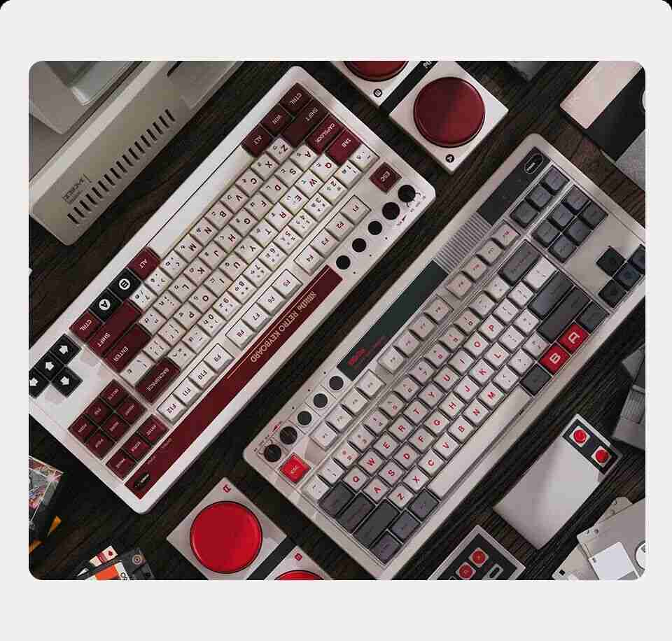 8BitDo Retro Mechanical Keyboards - Fami Edition - Image 5