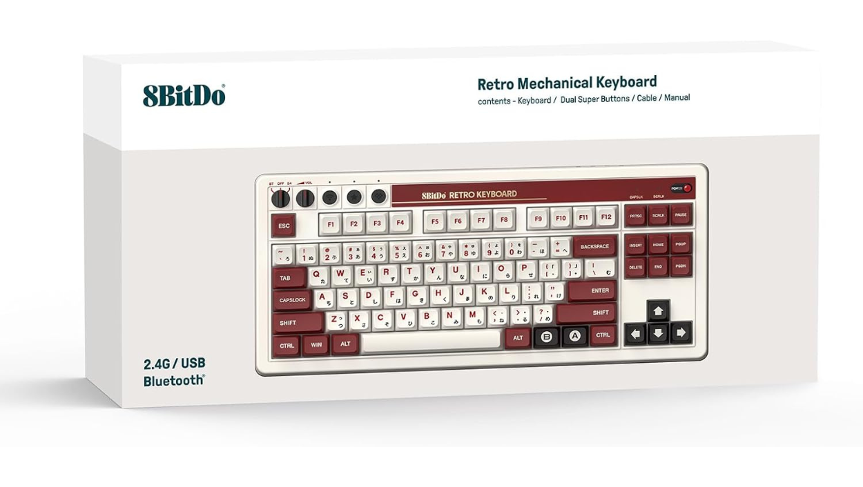 8BitDo Retro Mechanical Keyboards - Fami Edition - Image 12