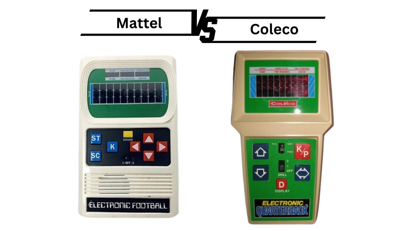 Mattel Football vs Coleco Quarterback