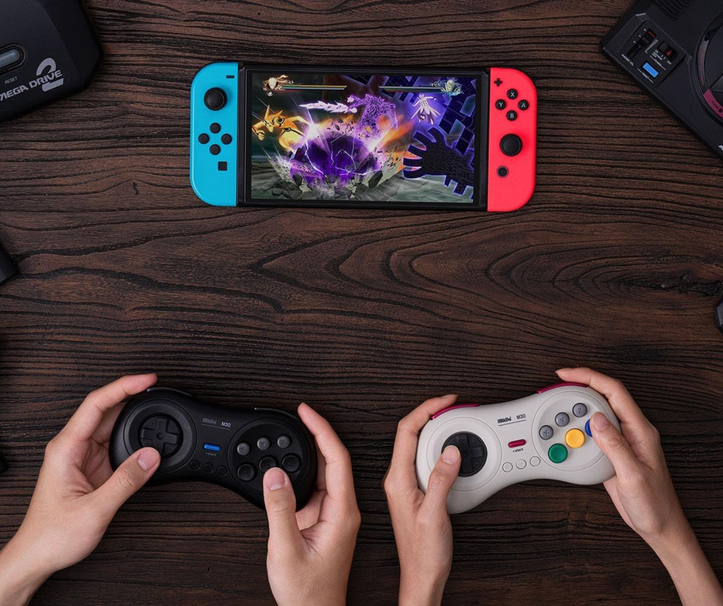 Wireless Controller Bluetooth - 8BitDo M30 Gamepad - Image 3