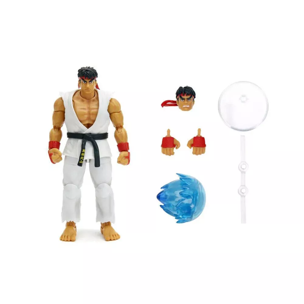 JADA Toys Street Fighter 2 - Ryu 6" Action Figure - Image 14