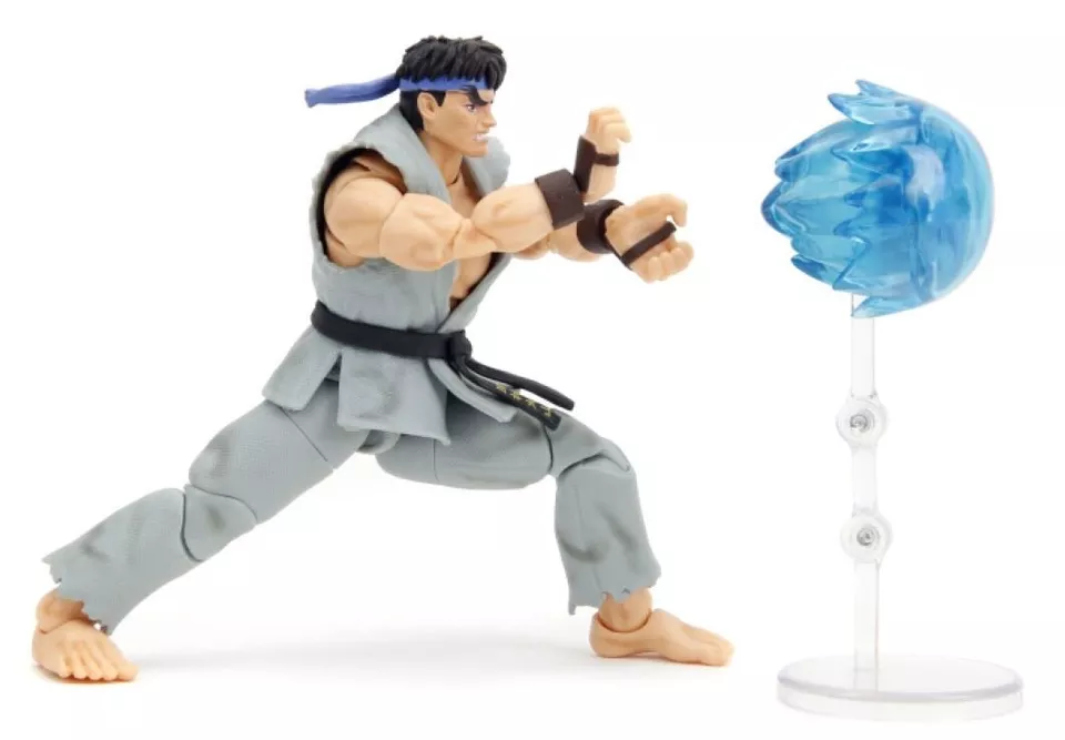 JADA Toys Street Fighter 2 - Ryu 6" Action Figure - Image 4