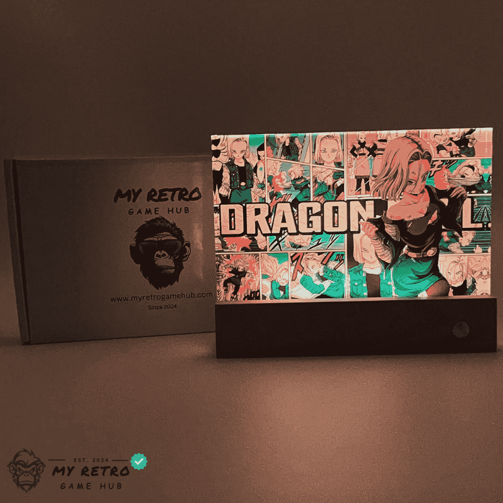 Andriod 18 Acrylic desktop art