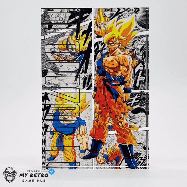 Acrylic Desktop Display – Dragon Ball Z Super Saiyan Son Goku