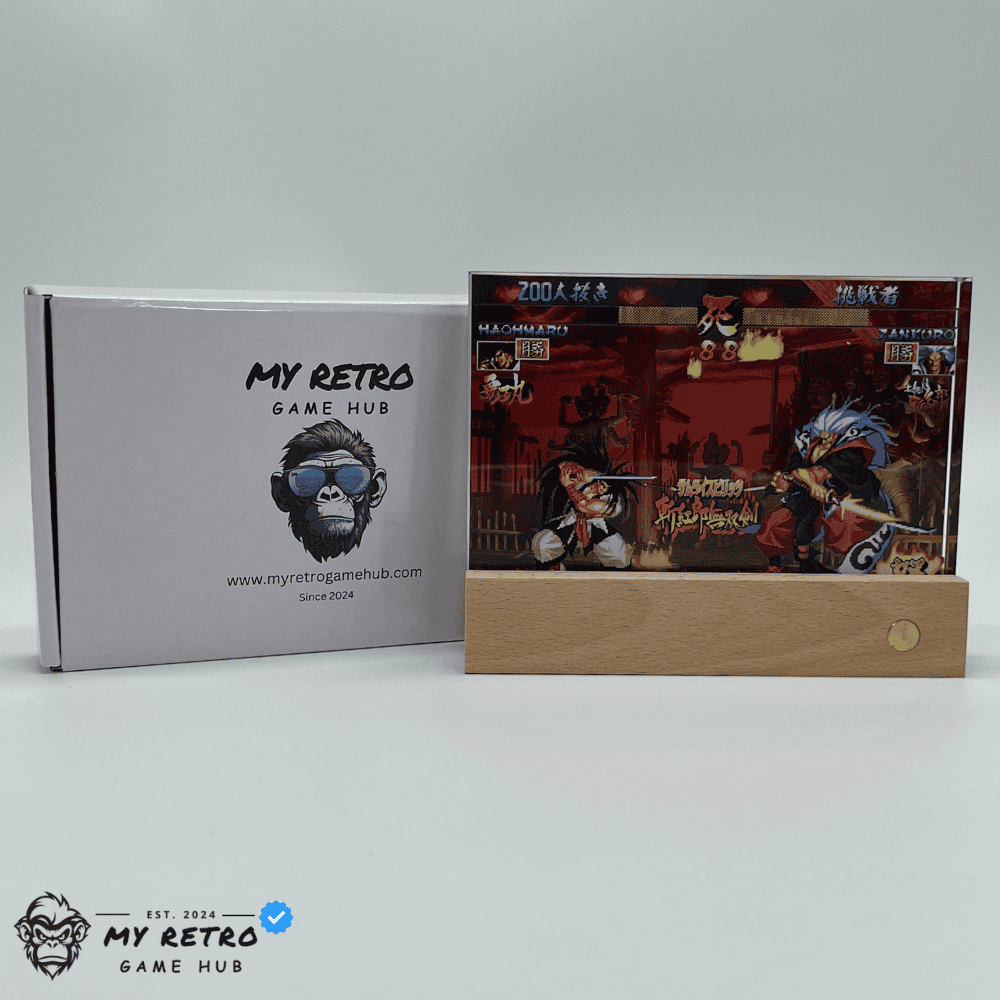 Samurai Spirit Acrylic Art