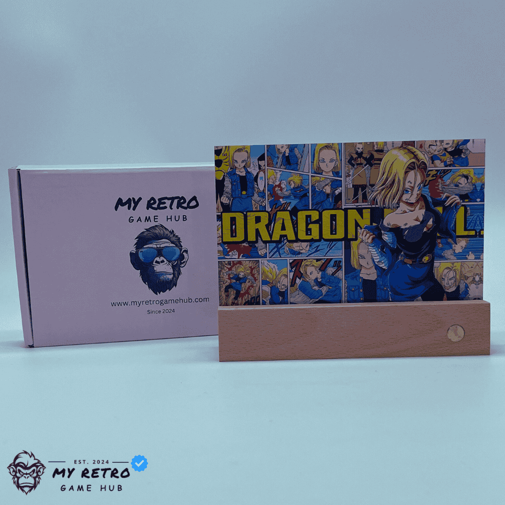 Andriod 18 Acrylic desktop art