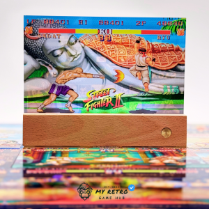 Street Fighter II Acrylic Desktop Art