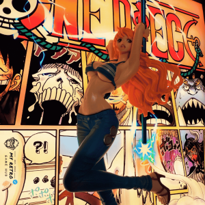 Nami Thunderbolt Tempo 3D LED Wall Art