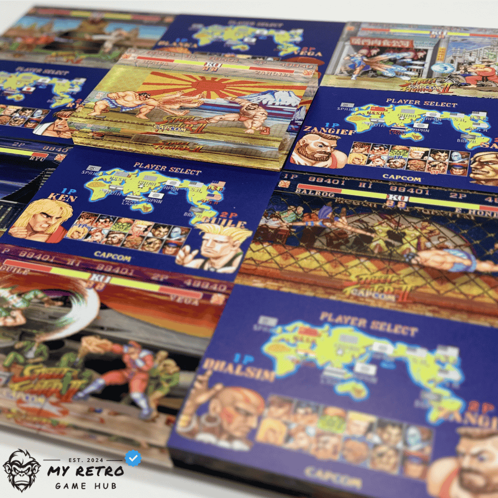 Acrylic Desktop Display - Street Fighter II Guile's Stage - Image 4