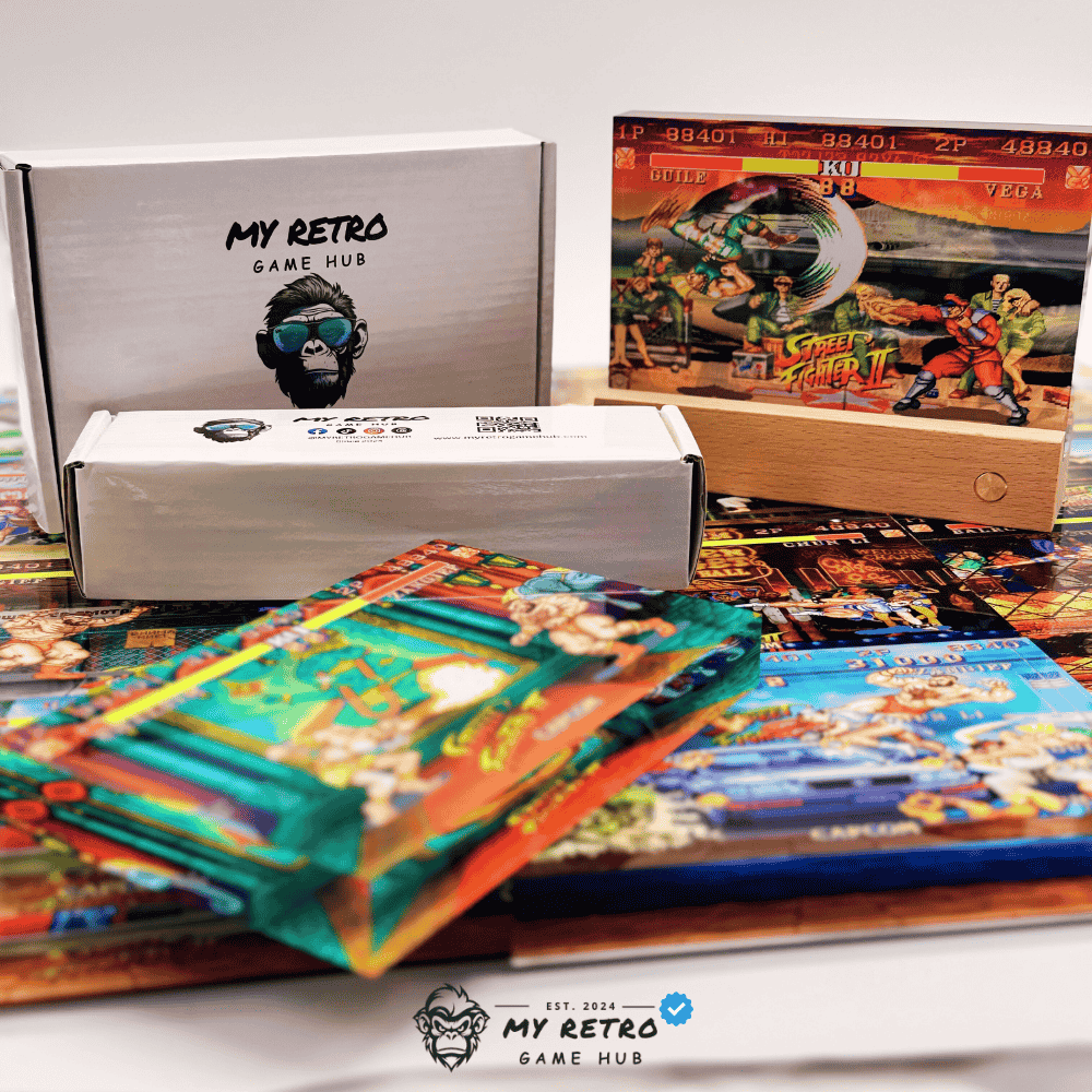 Acrylic Desktop Display - Street Fighter II Guile's Stage - Image 9