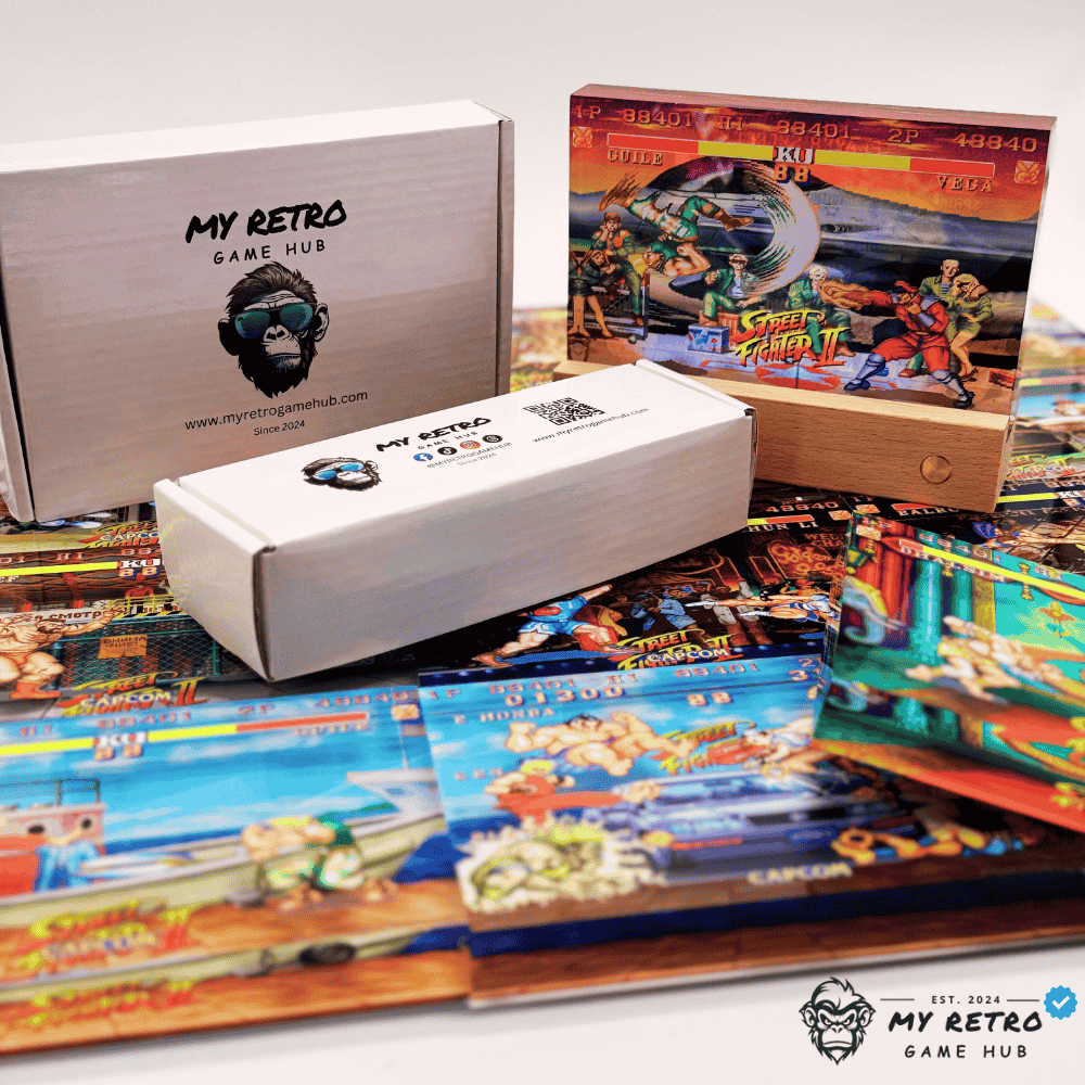 Acrylic Desktop Display - Street Fighter II Guile's Stage - Image 8