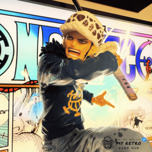 3D Light up Wall Art - One Piece Trafalgar D. Water Law