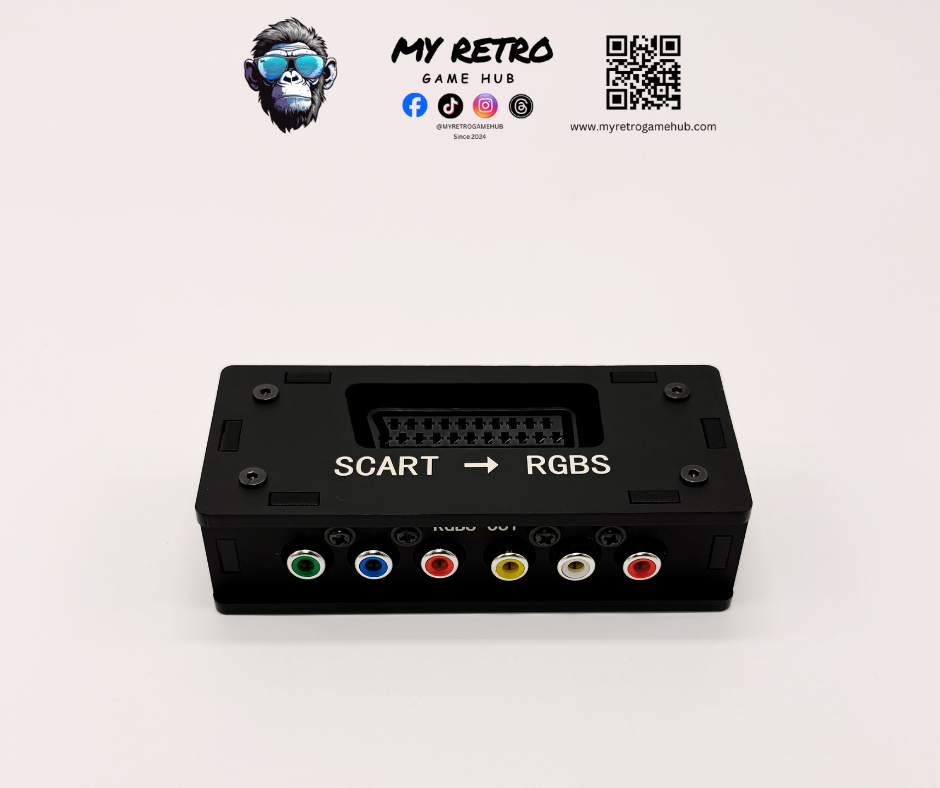 SCART to RGBS RCA Converter