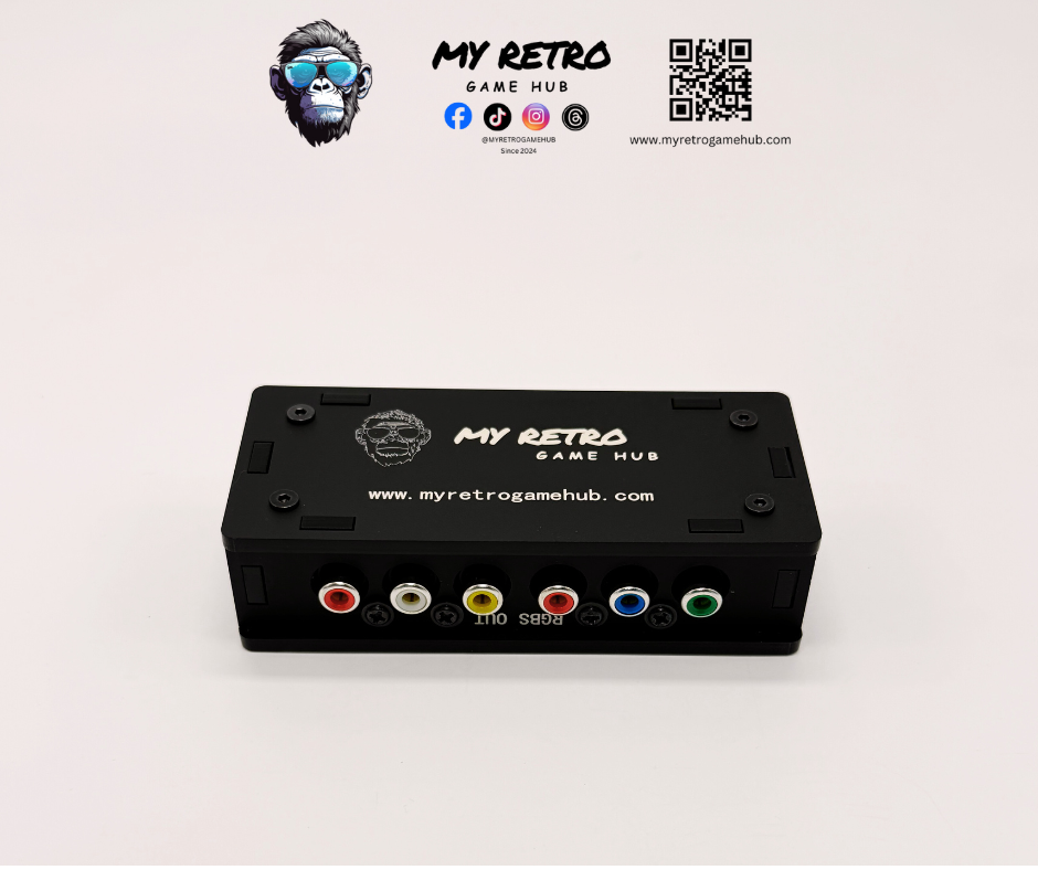 SCART to RGBS RCA Converter