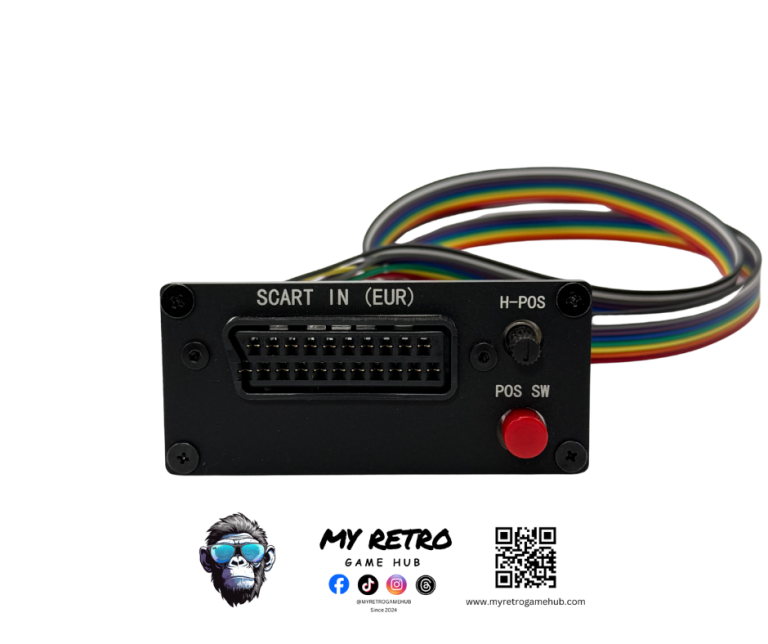 SCART RGB mod kit with H-Pos