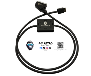 PlayStation 1/2/3 RGB SCART Cable